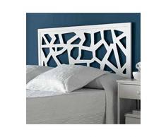Cabecero de forja Moderno Mireia - Blanco 36, Cabecero de 150 cm