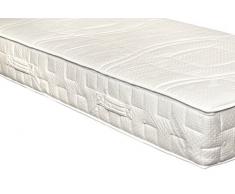 Colchón de látex Yanis suave Bliss, tela, blanco, 135 x 190 cm