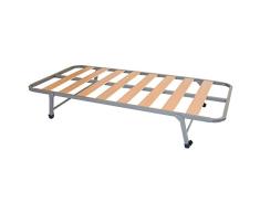 Hogar24 Es Somier Inferior de Cama Nido con Patas, elevable, Acero, 90x180
