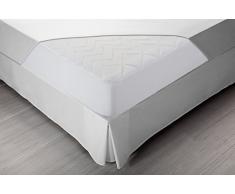 Pikolin Home - Protector de colchón/Cubre colchón acolchado Lyocell, híper-transpirable, 90x190/200cm-Cama 90cm (Todas las medidas)