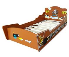Kiddi Style Cama Infantil Madera de Piratas - Madera per ninos