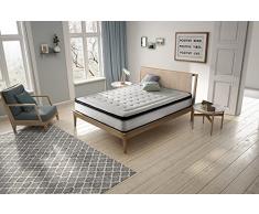 RestBed Bio Memory, Colchón Viscoelástico INNOGEL, Blanco, 135x190x27cm