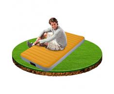 Intex Fibertech A Pilas - Colchón hinchable, 99 x 191 x 20 cm