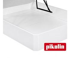 Canapé Abatible Pikolin NaturBox - Blanco, 160x200cm