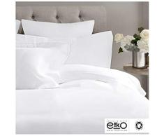 COTTON ARTean Juego de sabanas ALGODÓN ORGANICO Blanco Cama de 90 x 190/200. 100% ALGODÓN ORGÁNICO.