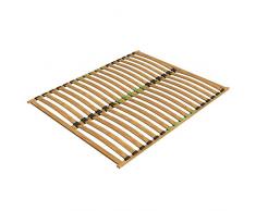 SMARTBett Ergo 7 - Somier ortopédico (Madera de Abedul, 160 x 200 cm)