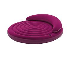 Intex - Colchón hinchable Intex forma circular 191x53 cm - berenjena - 68881NP