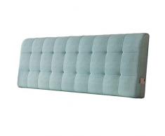 WENZHE Cabecera Cabecero De La Cama Tapizado Sofá Cama Casa Sofá Habitación Respaldo Cinturón Cabeza Anticolisión Lavable, 5 Colores (Color : B, Tamaño : 150x60cm)