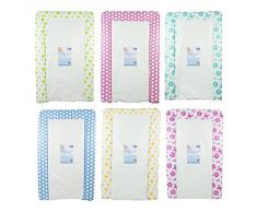 First Steps - Alfombra blanda de cambio de pañales bebe acolchada y comfortable - diseños variados