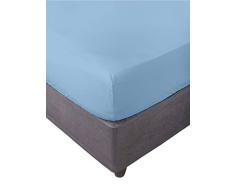 Miracle Home Ajustable ElÃ¡stica - SÃ¡bana Bajera, Cama 90, Azul (Celeste)