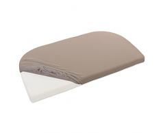 Babybay - Sábana Bajera Ajustable (tamaño XXL) marrón turrón