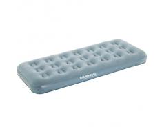 Campingaz Quickbed - Colchón Hinchable Sencillo, color gris, 188 x 74 x 19 cm