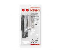Rayen Funda Armario con antipolilla. Pack de 6 Bolsas Transparentes para Guardar Protectora de Ropa Antipolvo, Polietileno, 3 und 65x100 cm, 3 und 65x150 cm