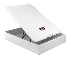 Canapé Abatible NATURBOX Madera 3D, de PIKOLIN – 150x200 cm Blanco