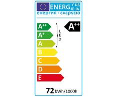 Led Atomant Lampara LED 120cm 72w. Doble Potencia. Pantalla, 72 W, Blanco, 120 Cm