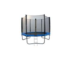 ATAA Cama elástica Infantil 185 - Azul Cama elástica para niños Muy Resistente y Segura. Apta para Exteriores y Jardines 1,85 Metros