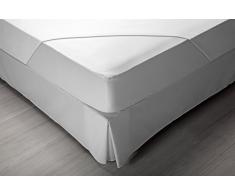 Pikolin Home - Protector de colchón punto, 100% algodón, impermeable y transpirable, 160x200cm-Cama 160 (Todas las medidas)