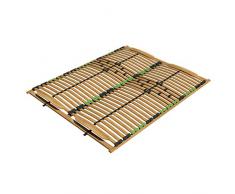 SMARTBett Ergo 7 - Somier ortopédico (Madera de Abedul, 140 x 200 cm)
