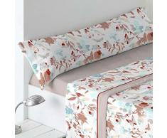 Burrito Blanco - Sábana bajera ajustable A7 para cama de 160x190/200 cm, color blanco