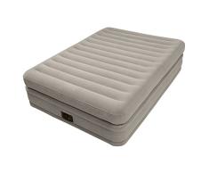 Intex 64446 - Colchón hinchable fibertech doble capa, 152x203x51 cm
