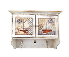 Disraeli, Mueble Armario 2 Puertas Playa Madera