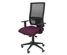 Piqueras Y Crespo (PIQU7) Silla Horna Bali Morado sin cabecero Oficina, Talla unica