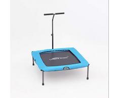 SZ JIAOJIAO Cama elástica Cama elástica para Adultos Gimnasio en casa de los niños Plegable de Cuatro Esquinas en el trampolín de Rebote Interiores Cama de Salto de la pérdida de Peso