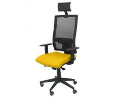 Piqueras Y Crespo (PIQU7) Silla Horna Bali Amarillo Oficina, Talla unica