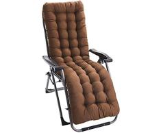 Cama de viaje Mecedora cojín de la silla, sillón reclinable amortiguador del verano, engrosada Rattan amortiguador de la silla, silla de salón de cojines cojín del banco, no antideslizante, suave Conf