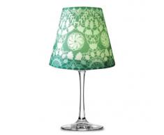 diseño de la pantalla de la lámpara de pared para copa de vino de cristal de colour de vela de luz LED de mesa con diseño de la iluminación de #1090
