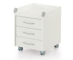 Kettler 06761-111 Roll On - Cajonera con ruedas, color blanco