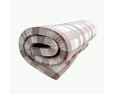 CVNJSKDKH Colchones futón Enrollable Tatami japonés Espesar extraíble portátil Plegable Resiliencia Transpirable Colchón Colchón Alfombra del Piso (Color : A-5cm, Size : 90x190cm(35x75inch))