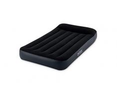 Intex 64141 colchón Hinchable Individual, Negro, 99 cm X 1.91 m X 25 cm