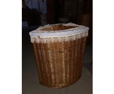 ROPERO ESQUINA MIMBRE MIEL FORRADO NACIONAL