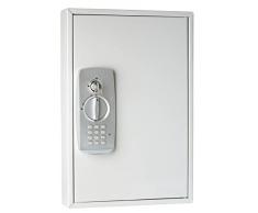 Wedo 10263237 - Armario para 32 llaves con (cierre digital, 2 llaves incluidas), color gris