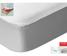 Velfont Sabana Bajera Bambu Impermeable y Transpirable Protector de colchon (105X190/200)