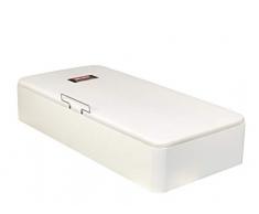 Canapé Abatible Apertura Lateral Pikolin - Blanco, 90x190cm