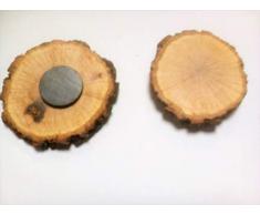 Cabecero de Madera Vintage Envejecido Horizontal Sam, Madera, Marrón, 165CM, Incluye Kit Herrajes. Incluye Imán Personalizable de Regalo.