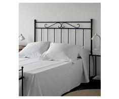 Cabecero de forja Rulo - Blanco 36, Cabecero de 105 cm