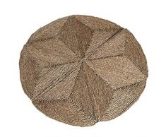 Alfombra redonda para la ropa junco, Ø 150 cm