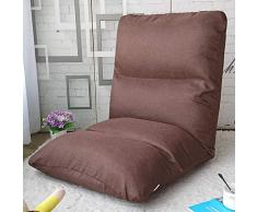 CC.Stars Espuma de Memoria tapizada Convertible Acolchada,,Sofá Perezoso, sofá Individual Plegable, Silla de Cama con Respaldo de computadora, sofá de Piso Silla-A1
