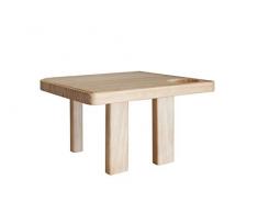 Bandeja para reposabrazos de sofá en madera natural, sillón o butaca| mesita auxiliar de madera natural con posavasos| soporte auxiliar universal para sofá| Adaptable y estable|Diseño moderno