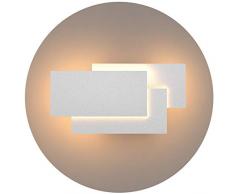 Klighten Aplique de pared Lámpara Moderno LED 24W Lámpara para Decoración del Hogar Pared Dormitorio Pasillo Entrada Blanco cálido 2700~3200K