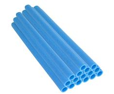 Upper Bounce Tubo Espuma Proteccion Cama Elastica, Fundas De Espuma De 112 Cm para Postes De Cama Elástica Trampolín - Postes De 1.5 Pulgadas -16 Piezas - Azul