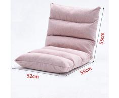 CC.Stars Espuma de Memoria tapizada Convertible Acolchada,,Sofá Perezoso, Silla de Respaldo de Cama Plegable de Tatami, sofá pequeño Individual, Dormitorio Silla perezosa-C11