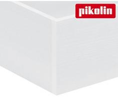 CANAPÉ ABATIBLE PIKOLIN NATURBOX MADERA 3D -ENVÍO Y MONTAJE GRATUITO-DISPONIBLE EN COLORES: CEREZO, WENGUÉ Y BLANCO. DISPONIBLE EN TODAS LAS MEDIDAS (150_x_200_cm, Blanco)