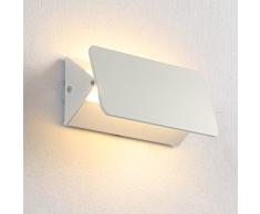Unimall Aplique Led Pared para Dormitorio Lámpara de Pared Luz en Moda Lectura Iluminacion Escalera para Studio o Porche Led Bombilla Incluída (Luz Blanca Cálida)