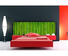Cabecero Cama PVC Textura Bambú 150x60cm | Disponible en Varias Medidas | Cabecero Ligero, Elegante, Resistente y Económico