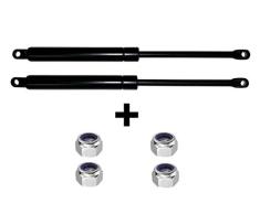 TECHNILATT Pack 2 amortiguadores para canape abatible de 150/160 cm (1400 Newtons) + Tuercas autoblocantes