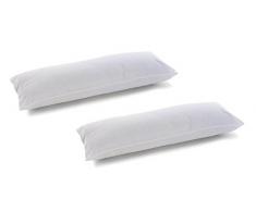 HOGAR24 ES.es-Cama Nido Estructura Reforzada Doble Barra Superior (4 Patas) + 2 Flexitex + 2 Almohadas de Fibra, 80x190cm